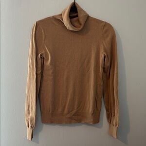 Banana Republic Camel Classic Knit Turtleneck